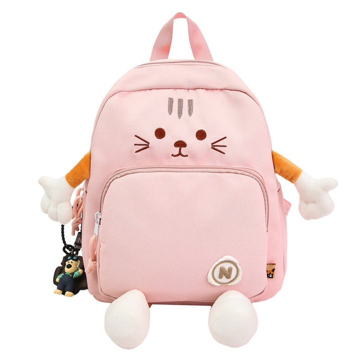 Plush Cat-Themed Backpack Kalsten