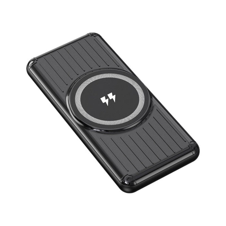 Compact power bank with integrated charging cable and fast USB-C connection Kalsten