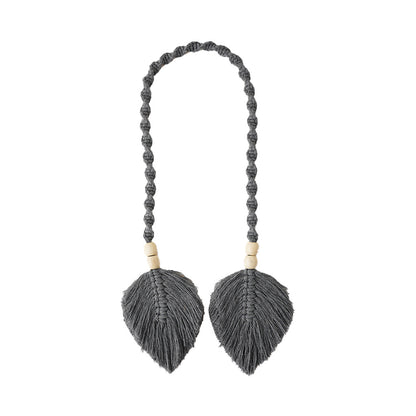 Decorative Macrame Leaf Wall Hanger Acalora