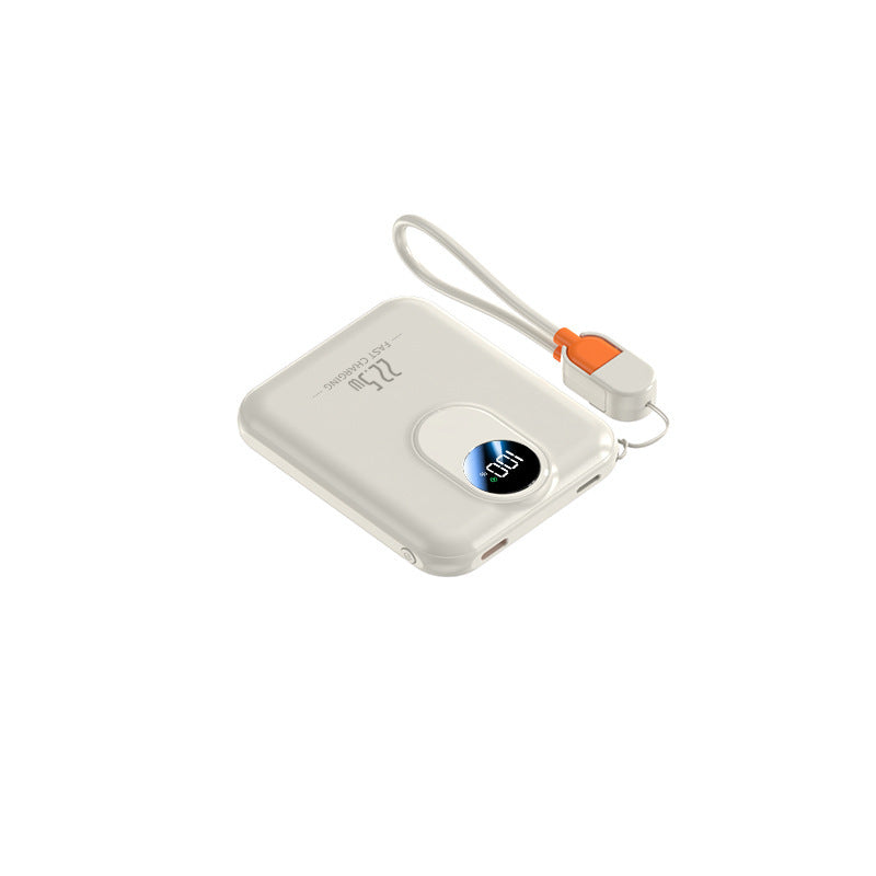 Portable power bank with intelligent fast charging interface and digital display Kalsten
