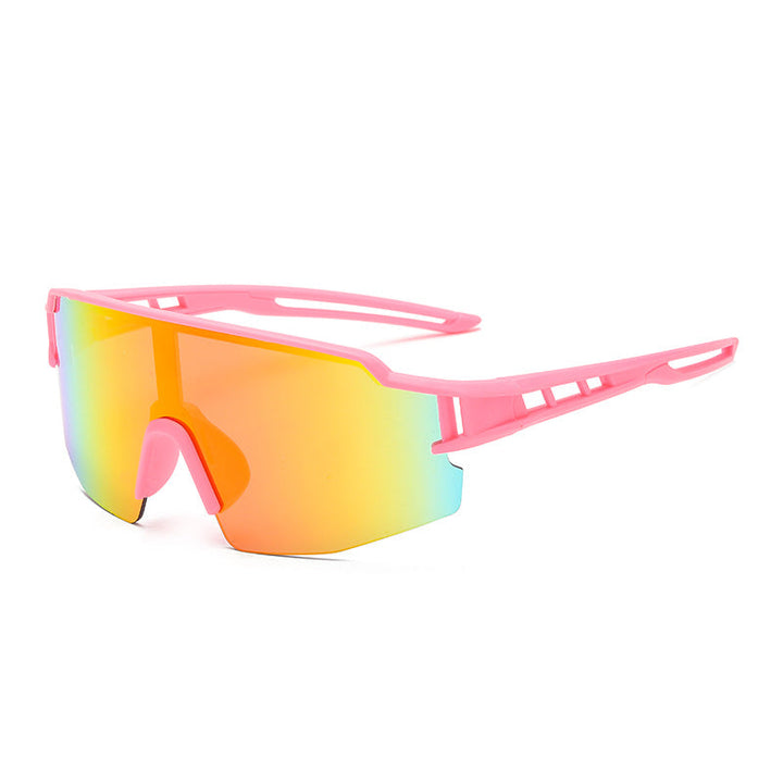 Unisex nan sporty wraparound sunglasses with ultra-light polycarbonate lens and non-slip nose bridge Kalsten