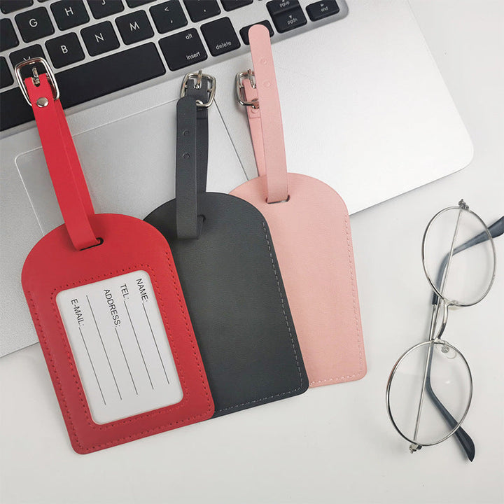 Women's high-quality and durable leather luggage tag Kalsten