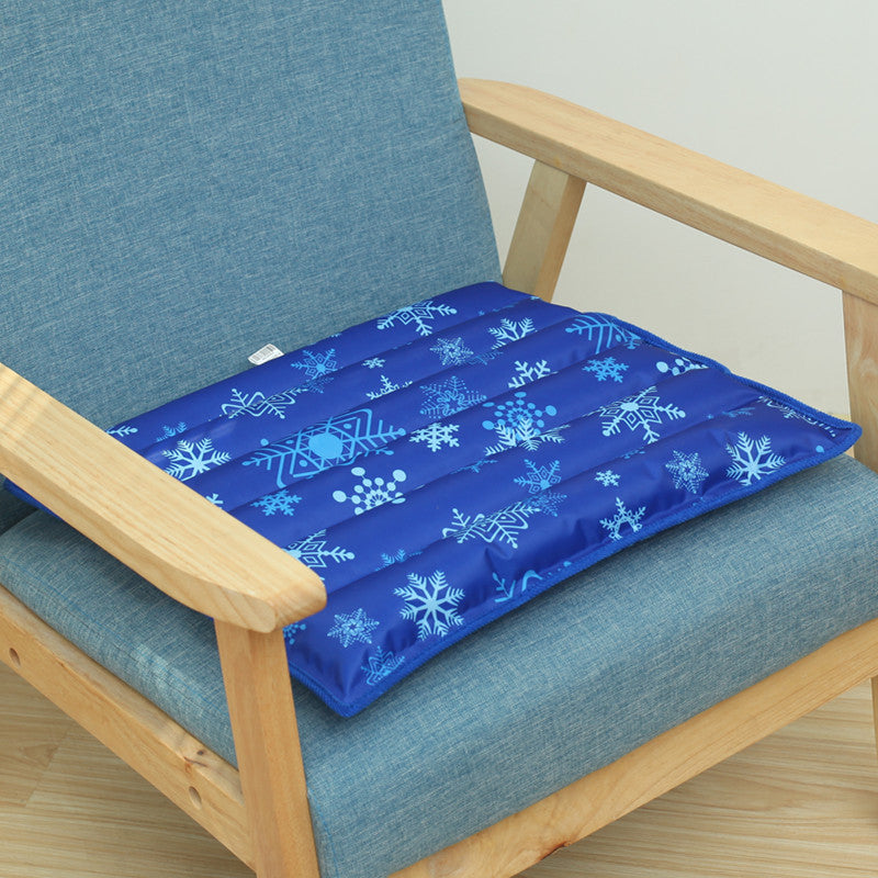 Ladies Cooling Seat Cushion with Innovative Snowflake Pattern Bowlift