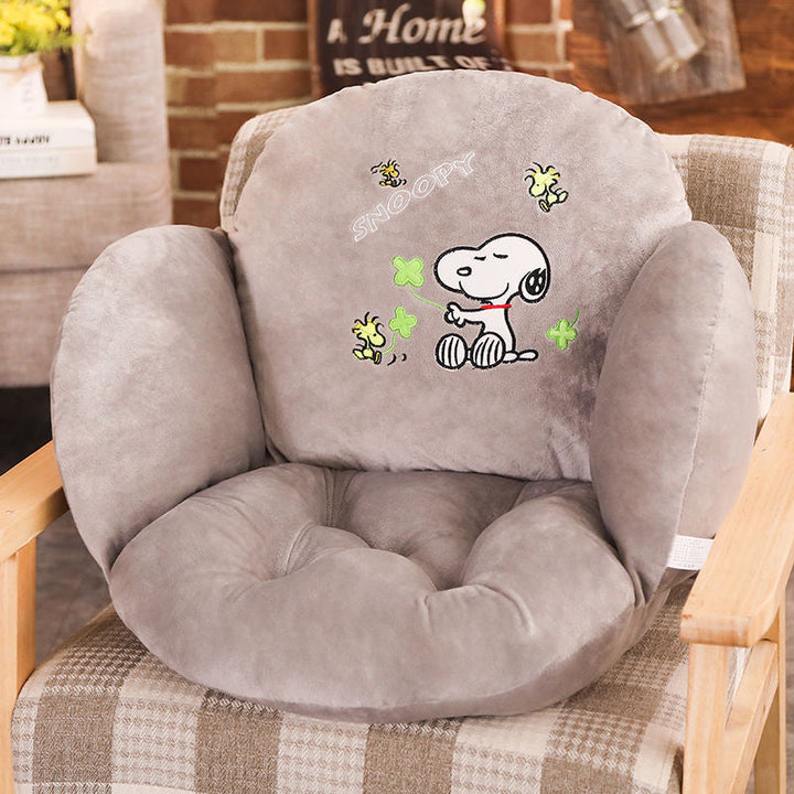 Plush seat cushion with cute bear motif Kalsten