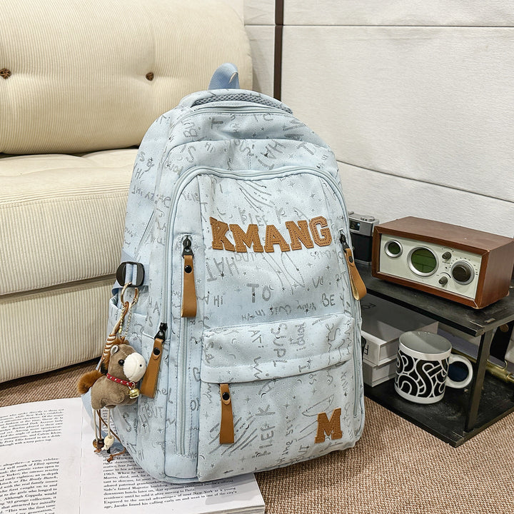 Casual Canvas School Backpack Kalsten