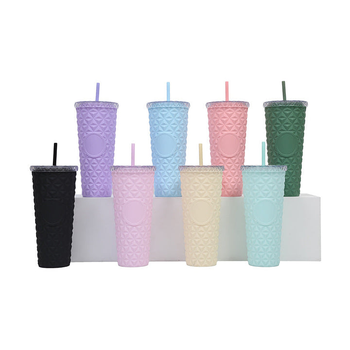 Women's Creative Drinking Cup with Decorative Surface Kalsten