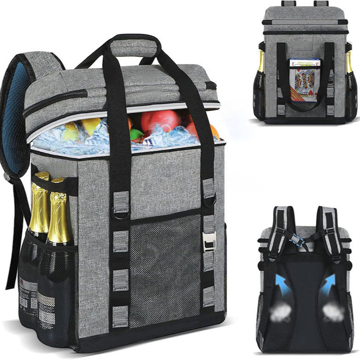 Women's Insulated Cooler Backpack with Generous Compartment Design Kalsten