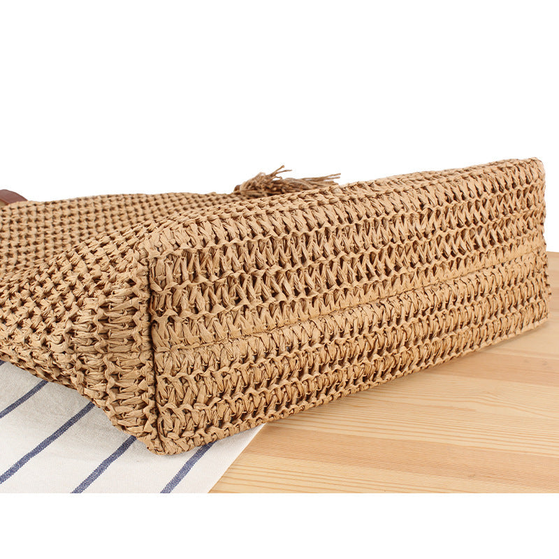 Handcrafted Beach Bag with Adjustable Straps Kalsten