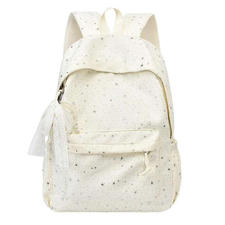 Star-Printed Stylish Backpack Kalsten