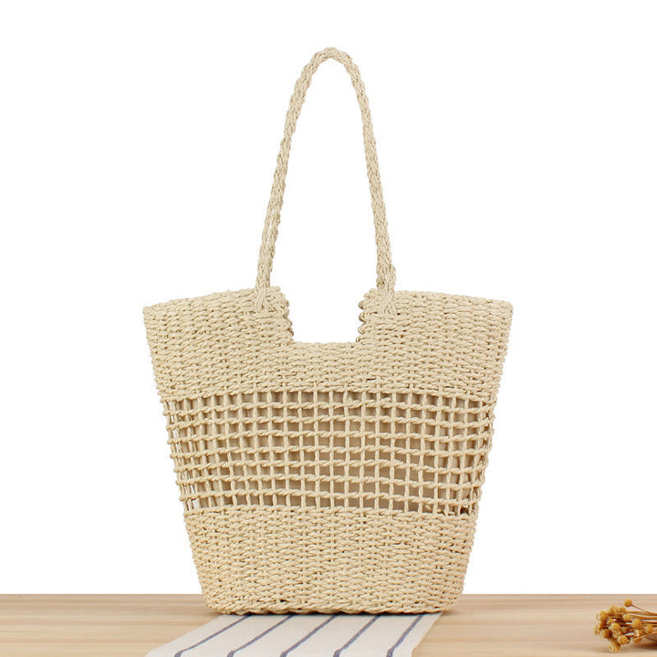 Basket bag with unique woven design Kalsten