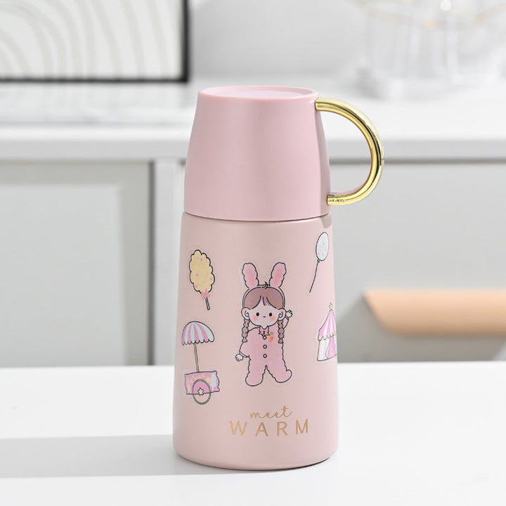 Ladies Insulated Carafe with Colorful Motif Design Kalsten