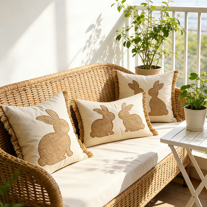Women's pillowcase with cute bunny motif Kalsten