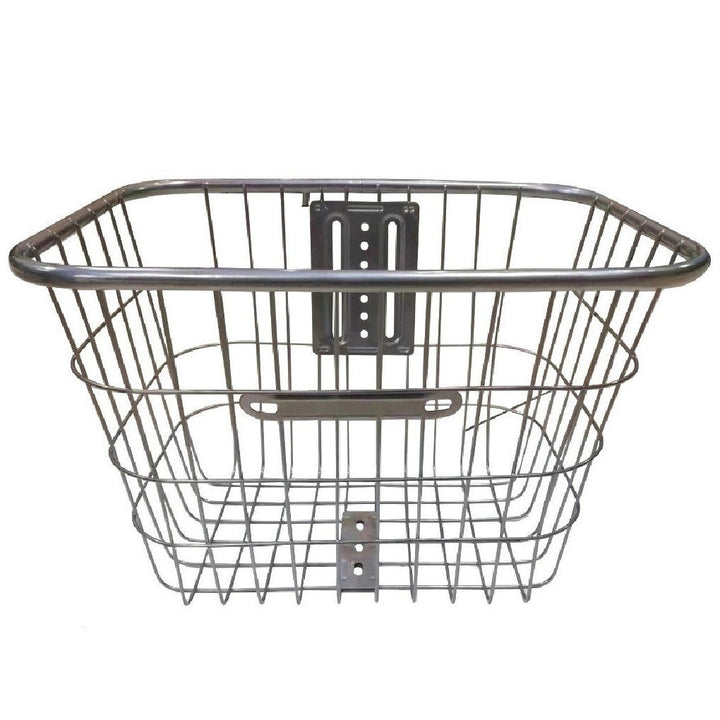removable steel front bicycle cargo basket with universal mounting bracket Kalsten