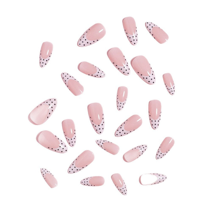 Stylish Polka Dot Design Press-On Nails Kalsten