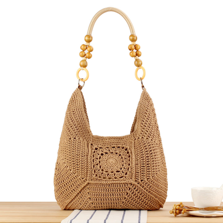 Handbag with Artistic Crochet Pattern Kalsten