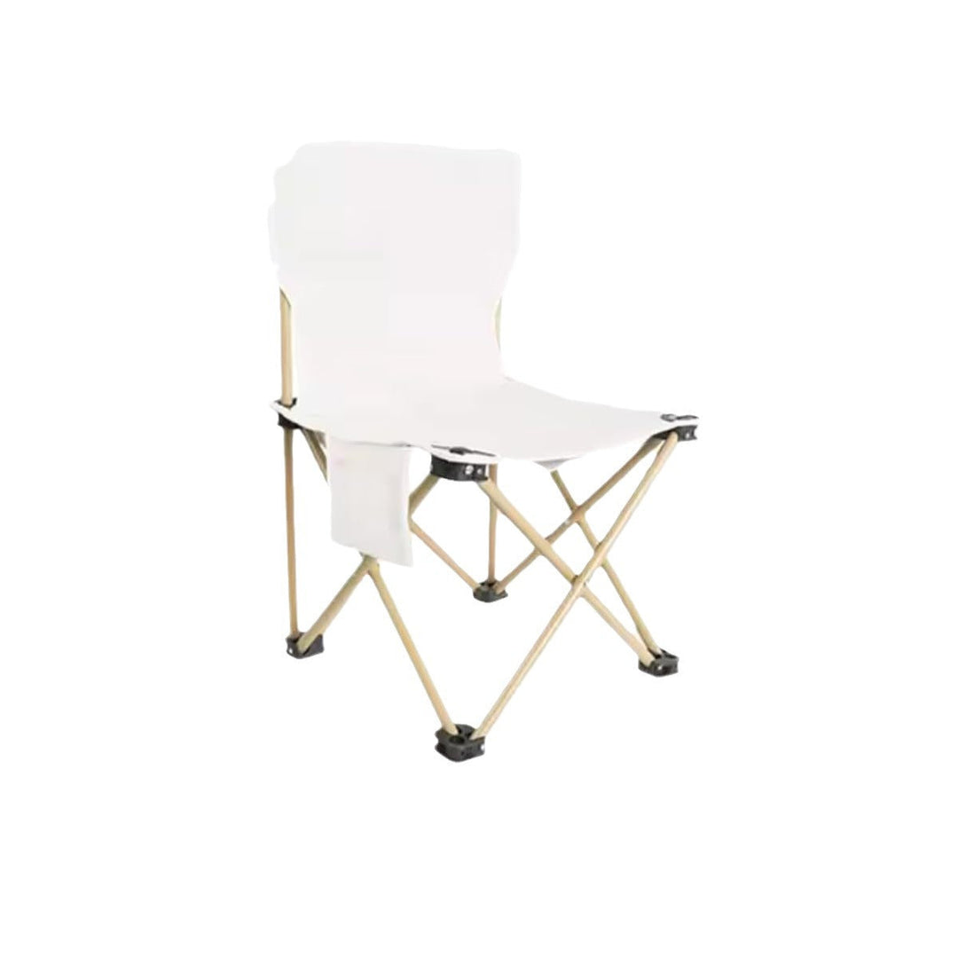 Women folding camping chair with backrest Kalsten