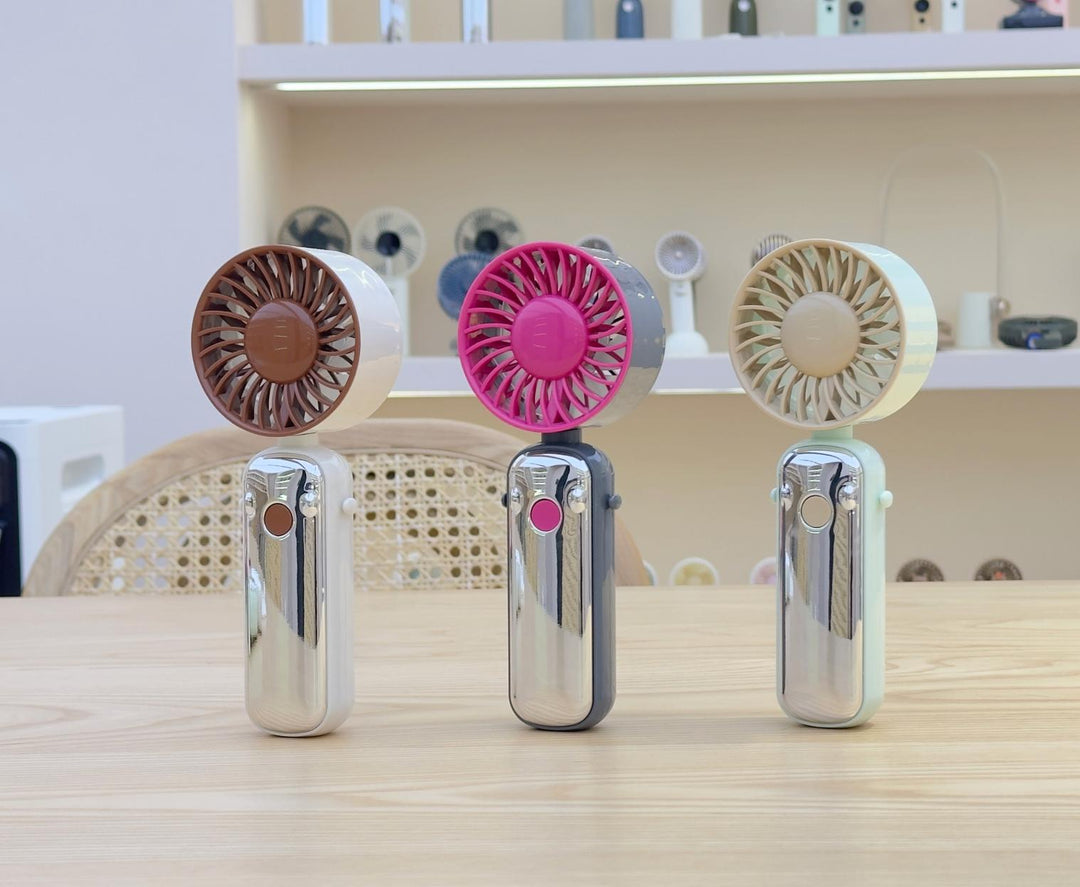 Unisex Portable Handheld Fan with Powerful Battery and Compact Design Kalsten