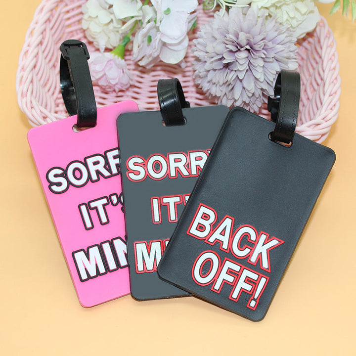 Unisex Luggage Tag with Funny Message Kalsten