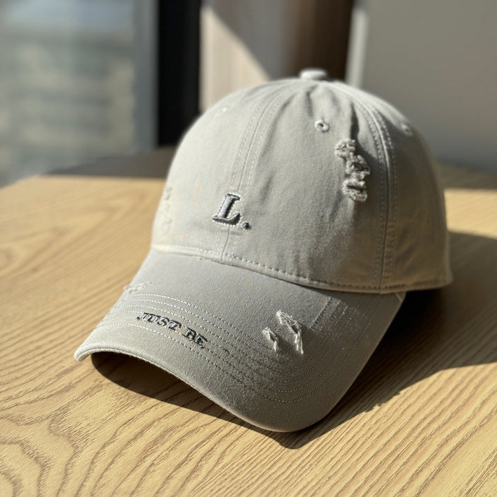 Women's Distressed Cotton Baseball Cap Kalsten