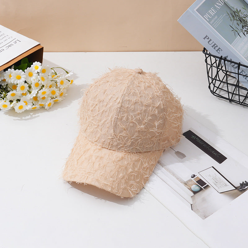 Women's Embroidered Textured Baseball Cap Kalsten