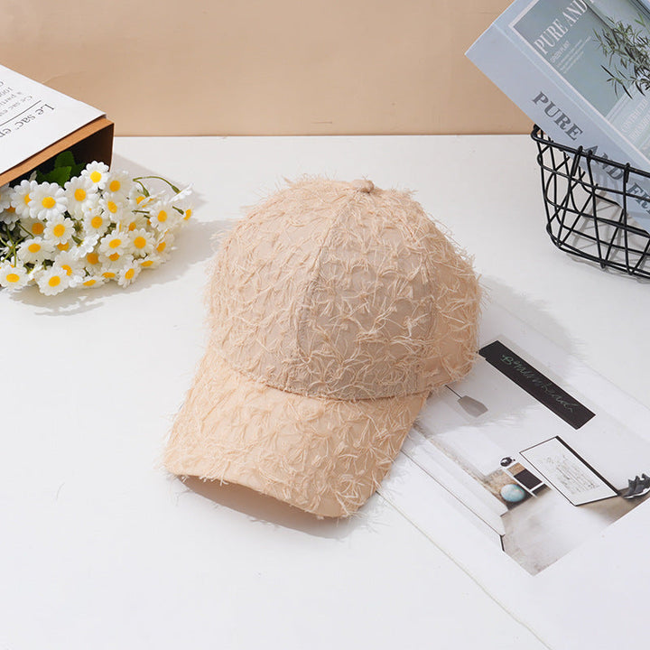 Women's Embroidered Textured Baseball Cap Kalsten