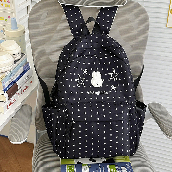 Cute Patterned School Backpack