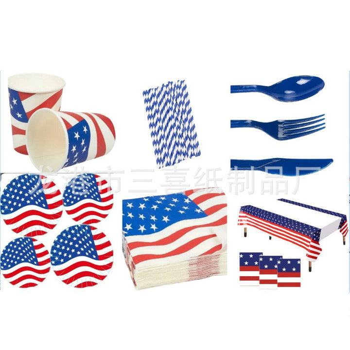 Unisex decorative star and stripe ribbon for DIY craft projects Kalsten