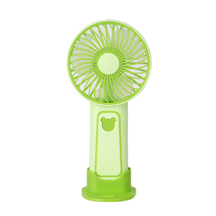 Unisex Portable Hand Fan with Flexible Stand Kalsten