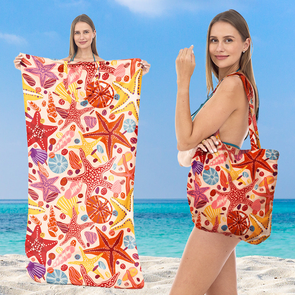 Tote bag in stylish lotus design Kalsten