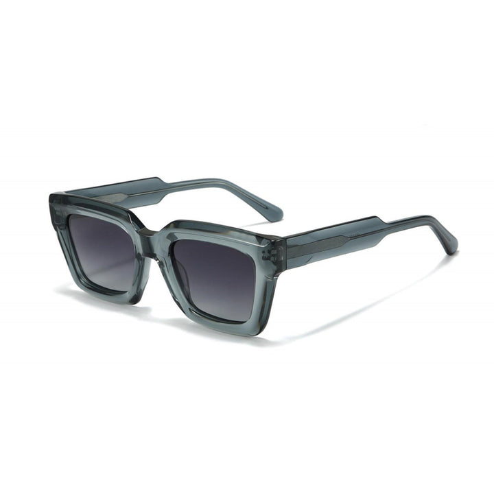 Women's square sunglasses with a modern plastic frame and soft lenses Kalsten
