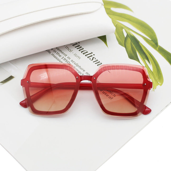 Women's oversized geometric sunglasses Kalsten