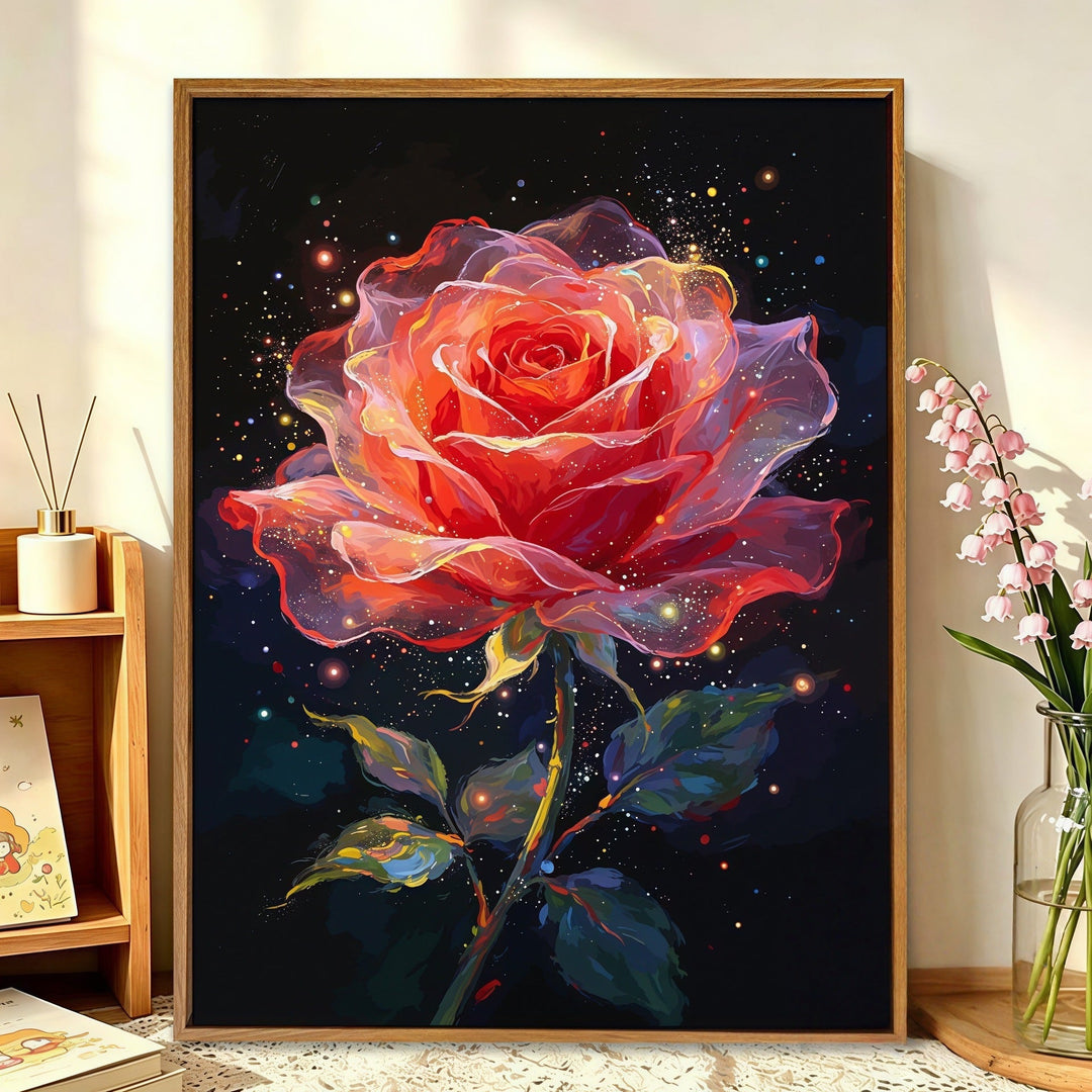 Floral Galaxy Canvas Art Kalsten
