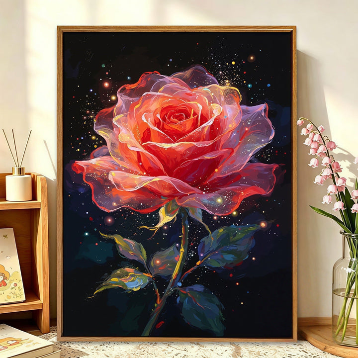 Floral Galaxy Canvas Art Kalsten
