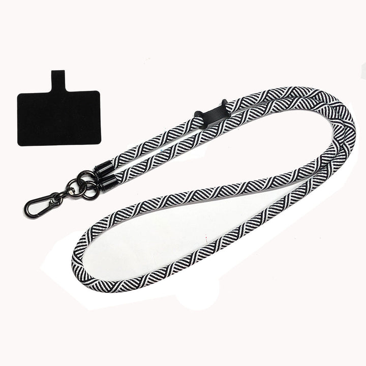 Fashionable Braided Lanyard with ID Holder Kalsten