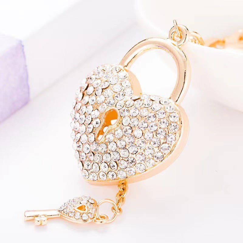 Heart-Shaped Crystal Lock Kalsten