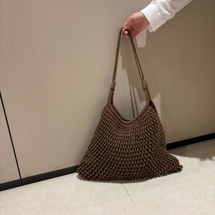 Hand-knotted shopping net bag Kalsten