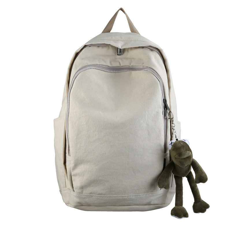Casual Canvas School Backpack Kalsten
