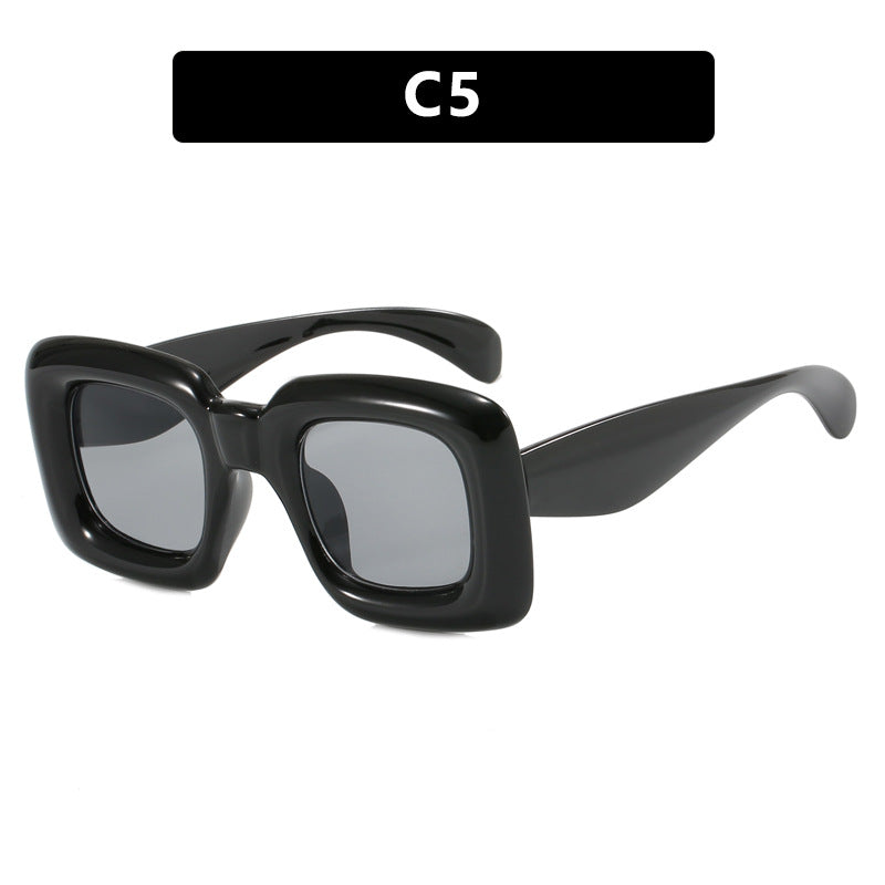 Women stylish square sunglasses with wide frame Kalsten