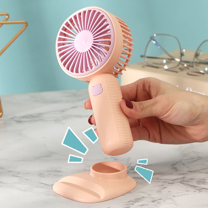 Ladies Portable Table Fan with Flexible Tilt Mechanism Kalsten