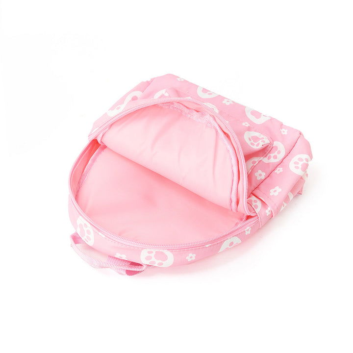 Cute Backpack with Paw Print Design Kalsten