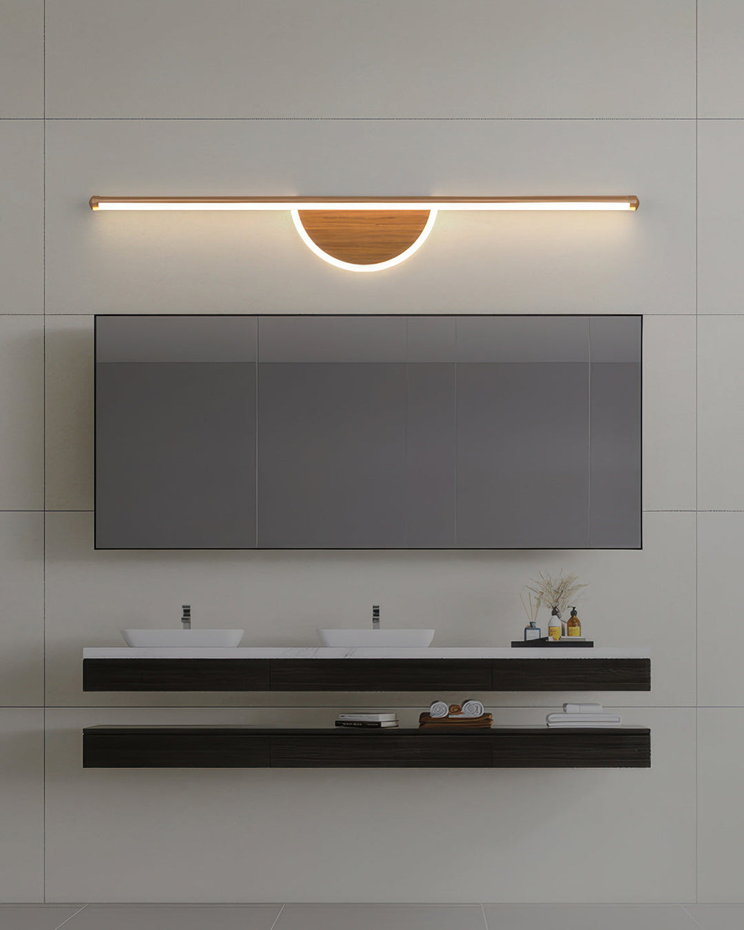 Wood Arc Wall Lamp – Modern Lighting Design