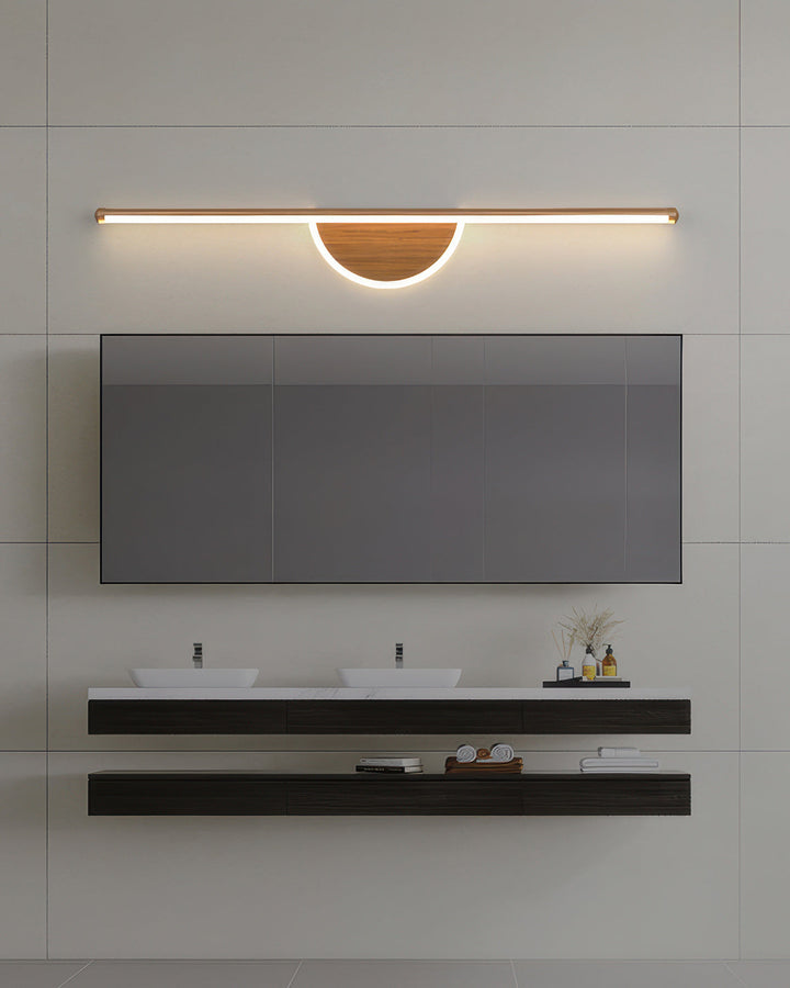 Wood Arc Wall Lamp – Modern Lighting Design