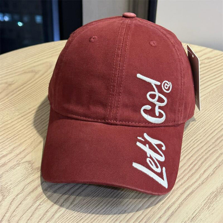 Women's Embroidered Casual Cotton Baseball Cap Kalsten