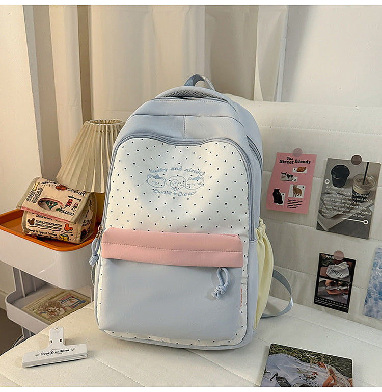 Cute Character Design School Backpack