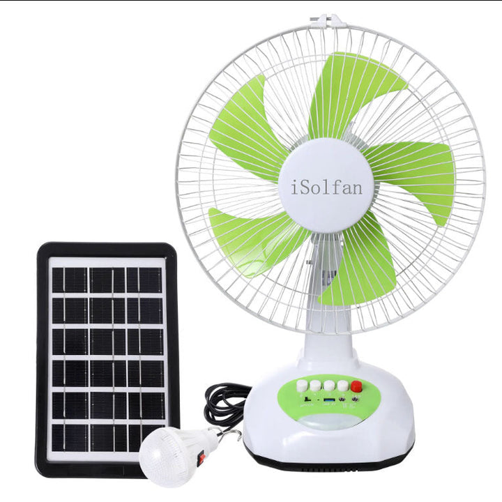 Unisex solar floor fan with remote control Kalsten