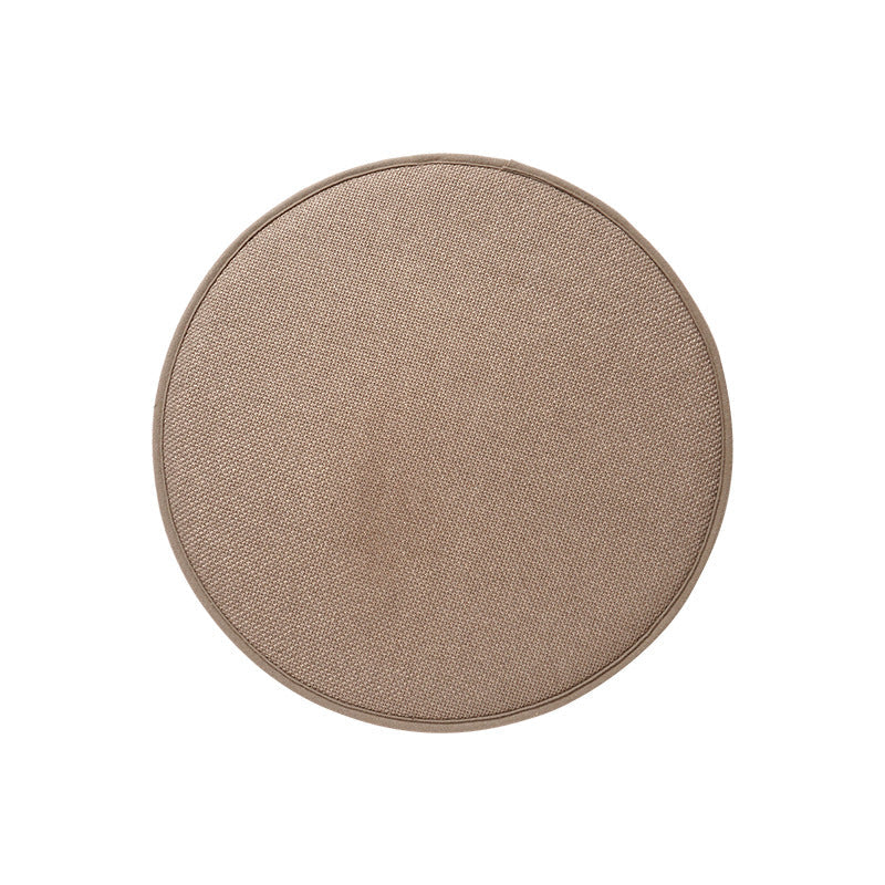 Round Textured Cushioned Floor Mat Kalsten