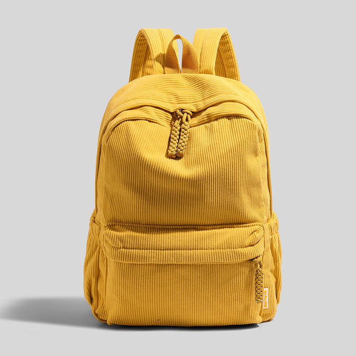 Compact Textured School Backpack Kalsten