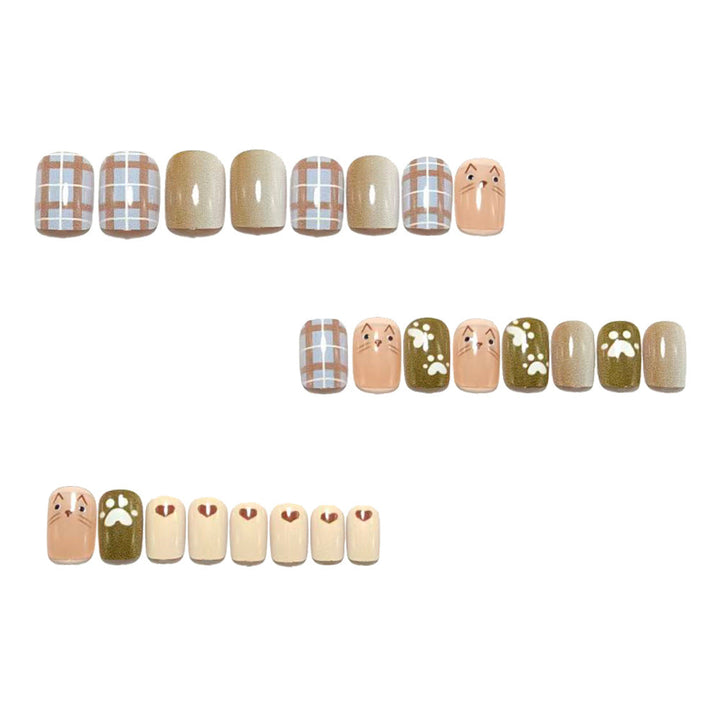Fun Animal Design Artificial Nails Kalsten