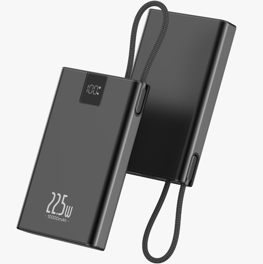 Portable high-performance power bank with smart charging display and USB-C connection Kalsten