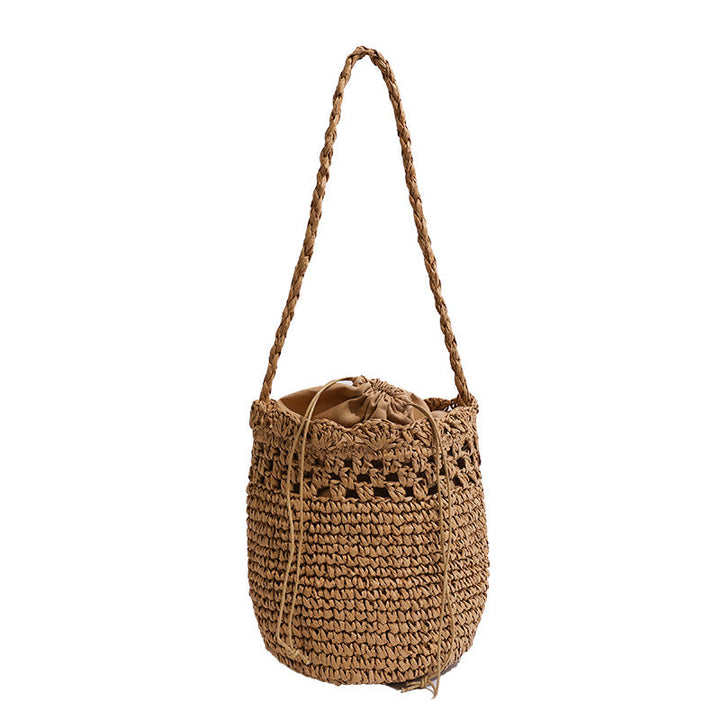 Handmade Braided Bucket Bag Kalsten